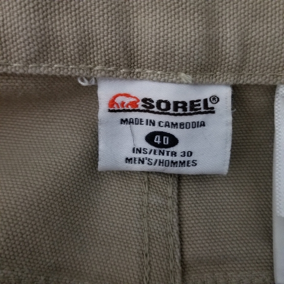 SOREL | tan denim jeans - Picture 7 of 8